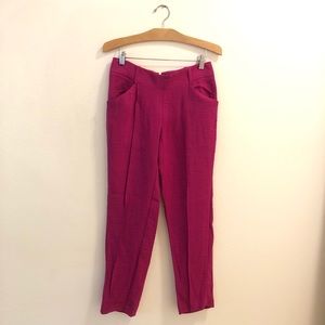 RACHEL ROY magenta cropped pants. Never worn.